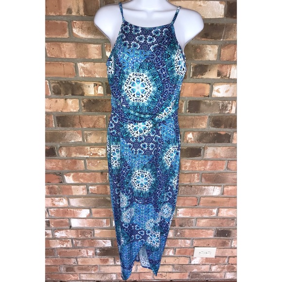 Shop WTD High and Low Wrap Style Dress - Picture 8 of 13